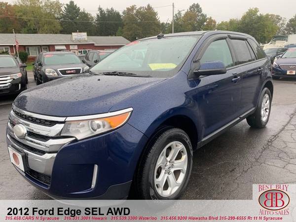 2012 FORD EDGE SEL AWD! LOADED! REMOTE START! PANO-SUNROOFS! FINANCING for sale in Syracuse, NY – photo 7