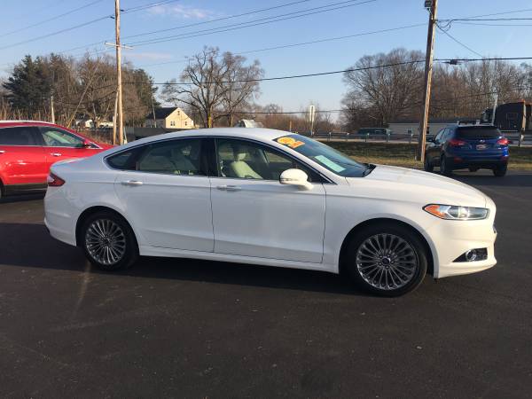 2014 FORD FUSION TITANIUM AWD - - by dealer - vehicle for sale in Hebron, IL – photo 6