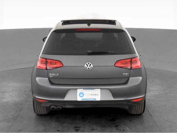 2017 VW Volkswagen Golf TSI SE Hatchback Sedan 4D sedan Gray -... for sale in Van Nuys, CA – photo 9