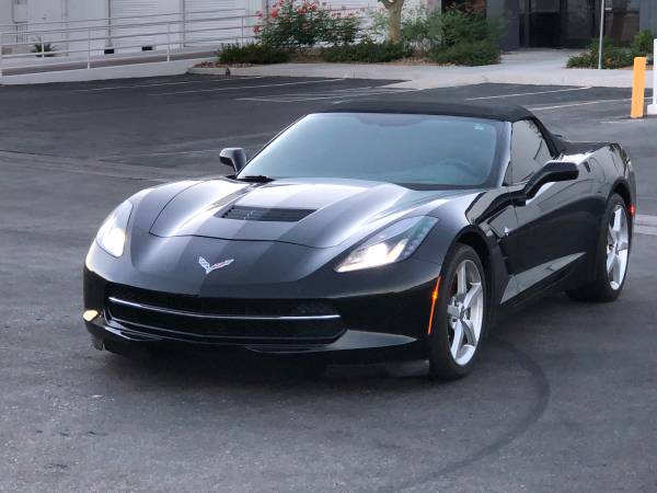 2014 Corvette Convertible-3LT-Auto-CLEAN TITLE + CARFAX-$349 mo OAC* for sale in Las Vegas, CA – photo 5
