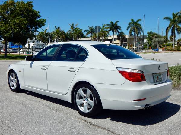 2008 BMW 535i AUTO WHITE FULLY LOADED CLEAN FLA TITLE LOW MILES NICE for sale in Lake Park, FL – photo 7
