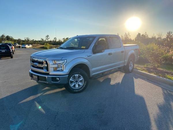 2016 Ford F150 pickup Silver - cars & trucks - by dealer - vehicle... for sale in Goldsboro, NC – photo 2