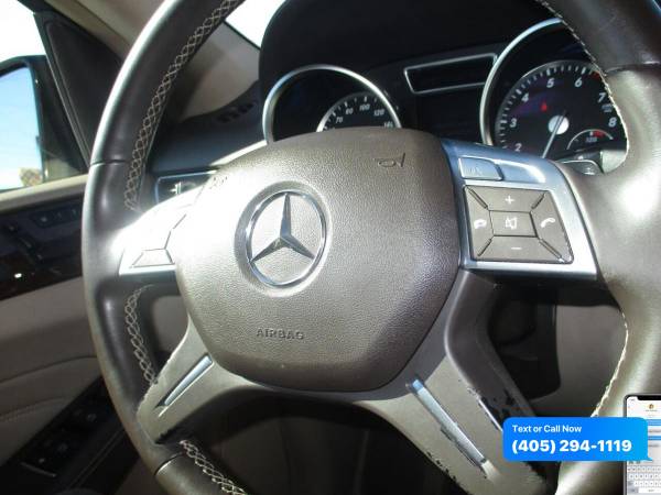 2013 Mercedes-Benz M-Class ML 350 4MATIC AWD 4dr SUV 0 Down WAC for sale in Oklahoma City, OK – photo 22