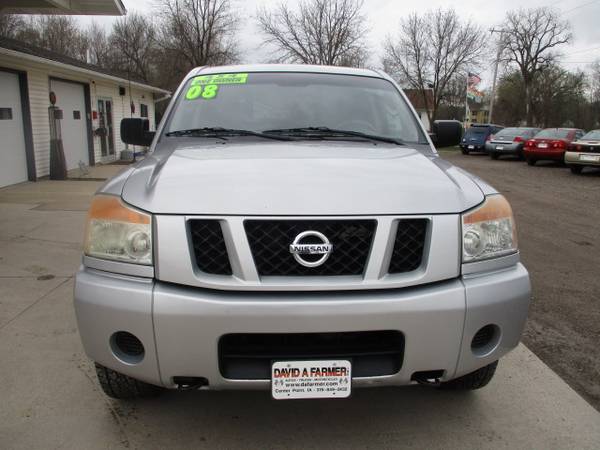 2008 Nissan Titan LE Crew Cab 4X4 1 Owner/Rust Free Southern Truck for sale in CENTER POINT, IA – photo 3
