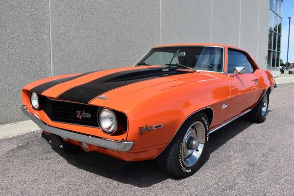 1969 Chevrolet CAMARO Z28 **Real Deal X77 Rare Factory Hugger Orange for sale in Sioux Falls, SD – photo 12