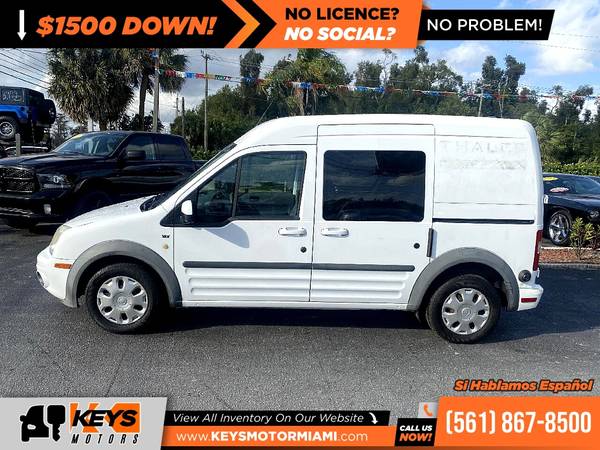 168/mo - 2013 Ford Transit Connect XLT Wagon - - by for sale in West Palm Beach, FL – photo 6