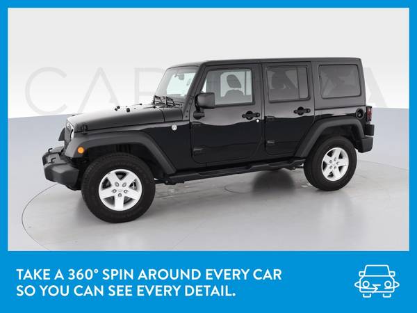 2017 Jeep Wrangler Unlimited Sport S Sport Utility 4D suv Black for sale in Bowling Green , KY – photo 3
