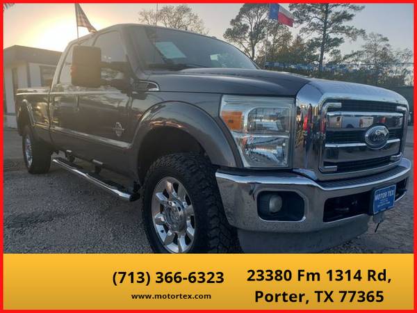 2011 Ford F350 Super Duty Crew Cab - Financing Available! - cars &... for sale in Porter, OK – photo 2