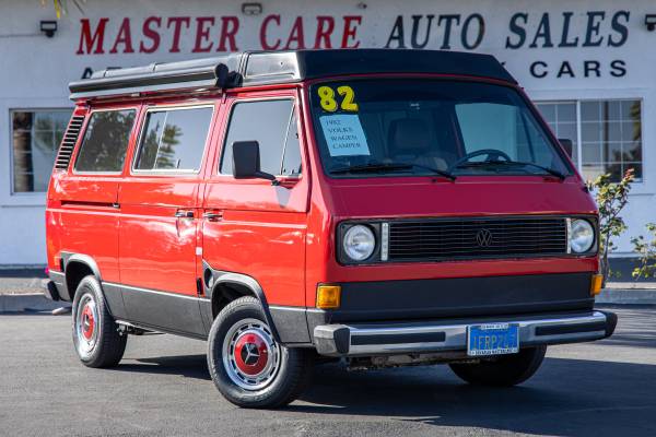 1982 VOLKSWAGEN VANAGON CAMPER RARE LOW MILES FULLY LOADED - cars for sale in San Marcos, CA