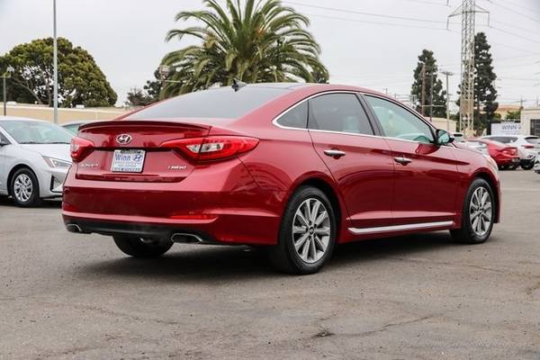 2016 Hyundai Sonata Limited sedan Venetian Red for sale in Santa Maria, CA – photo 7
