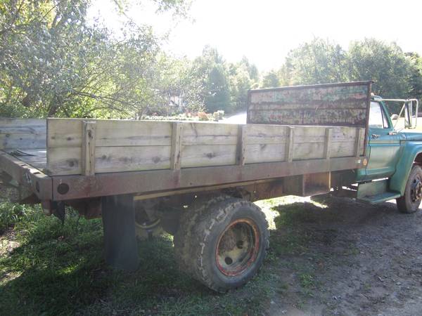 1973 FORD F600 FLAT BED DUMP TRUCK for sale in South Bend, IN – photo 6