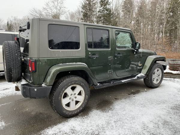 2009 Jeep Wrangler Unlimited Sahara 4WD - - by dealer for sale in Stockton Springs, ME – photo 2