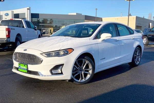 2019 Ford Fusion Hybrid Electric Titanium Sedan - - by for sale in Lakewood, WA – photo 13