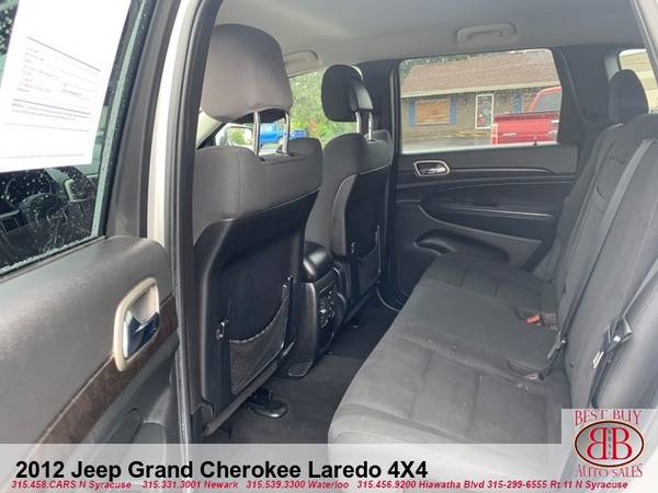 2012 JEEP GRAND CHEROKEE LAREDO 4X4! EASY APPROVAL! WE DO FINANCING!!! for sale in N SYRACUSE, NY – photo 11