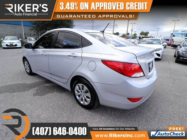 $103/mo - 2017 Hyundai Accent SE - 100 Approved! - cars & trucks -... for sale in Kissimmee, FL – photo 13