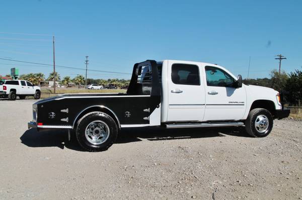 2014 GMC 3500 DENALI 4X4 - SKIRTED FLATBED -LOW MILES -LOADED - TX... for sale in Liberty Hill, OK – photo 14