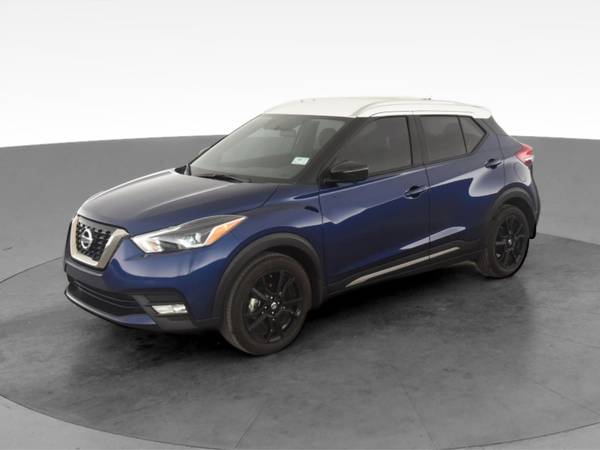 2019 Nissan Kicks SR Sport Utility 4D hatchback Blue - FINANCE... for sale in Houston, TX – photo 3