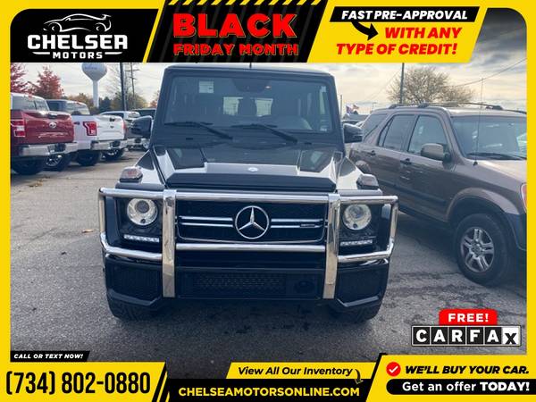 $1,431/mo - 2016 Mercedes-Benz G-Class G 63 AMG 4MATIC AWD - Easy... for sale in Chelsea, MI – photo 3