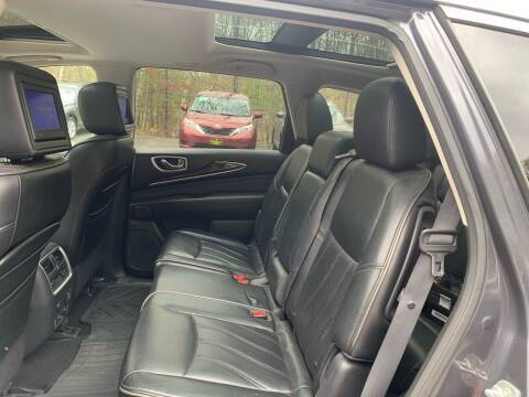 15, 999 2013 Infiniti JX35 AWD SUV Dual Roofs, DVD Systems for sale in Belmont, ME – photo 19