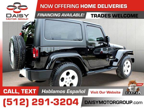 2013 Jeep Wrangler 2dr 2 dr 2-dr Sahara for only 527/mo! - cars & for sale in Round Rock, TX – photo 6