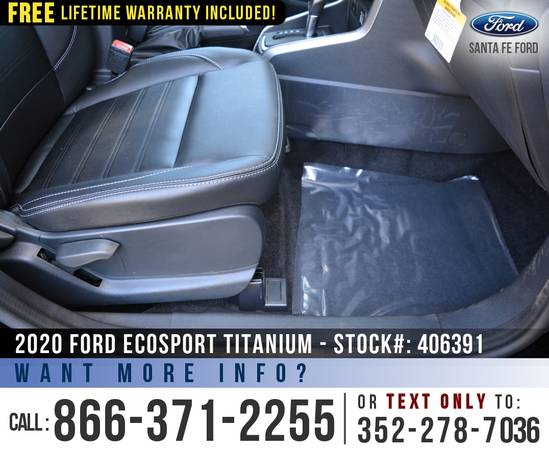 *** 2020 FORD ECOSPORT TITANIUM *** SAVE Over $5,000 off MSRP! -... for sale in Alachua, FL – photo 22