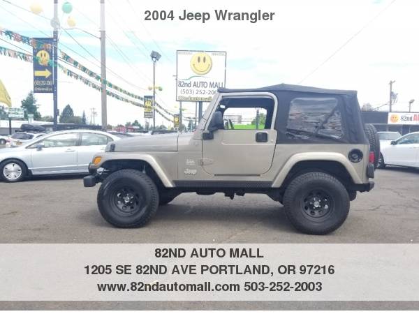 2004 Jeep Wrangler 2dr Sahara for sale in Portland, OR – photo 2