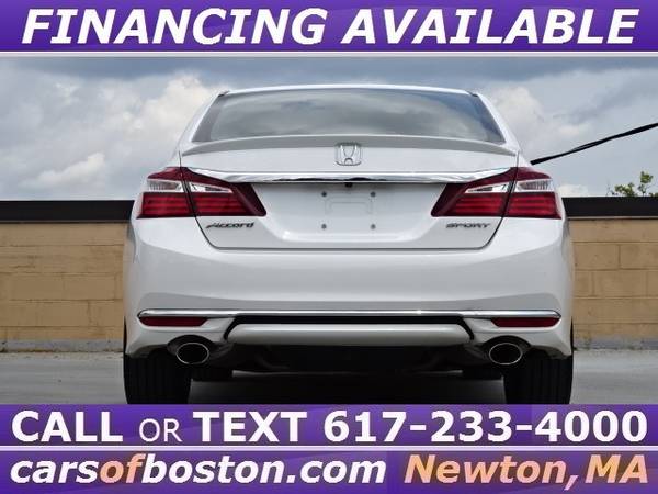 2017 HONDA ACCORD SPORT SENSING ONE OWNER 58k MILES WHITE ↑ GREAT DEAL for sale in Newton, MA – photo 10