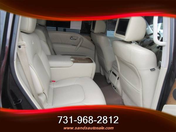 2012 INFINITI QX56 4X4, LEATHER, 3RD ROW SEATING, CAPTAIN CHAIRS, SUNR for sale in Lexington, TN – photo 18