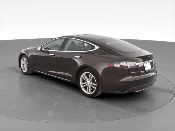 2013 Tesla Model S Performance Sedan 4D sedan Brown - FINANCE ONLINE... for sale in Park Ridge, IL – photo 7