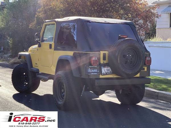 2004 Jeep Wrangler 4x4 Unlimited Sport Clean Title & CarFax Low Miles! for sale in Burbank, CA – photo 7