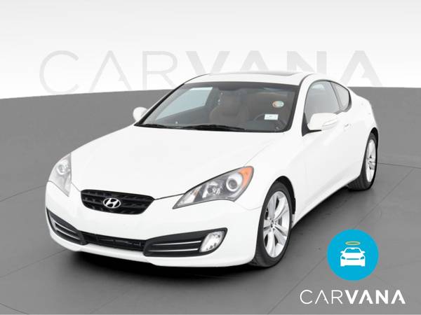 2010 Hyundai Genesis Coupe 3.8 Coupe 2D coupe White - FINANCE ONLINE... for sale in La Jolla, CA
