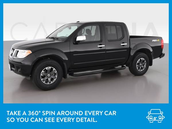 2018 Nissan Frontier Crew Cab PRO-4X Pickup 4D 5 ft pickup Black for sale in Ocean City, MD – photo 3