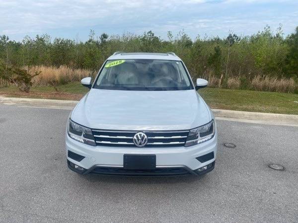 2018 VW Volkswagen Tiguan 2 0T SEL suv White - - by for sale in Goldsboro, NC – photo 3