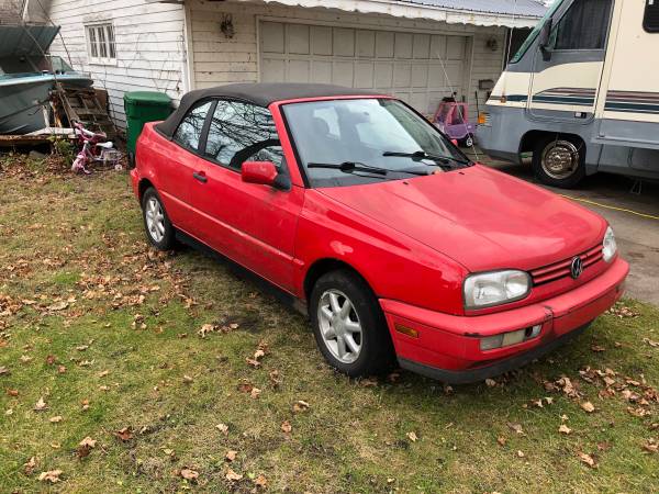 Volkswagen Cabrio Convertible - cars & trucks - by owner - vehicle... for sale in Union City, MI – photo 3