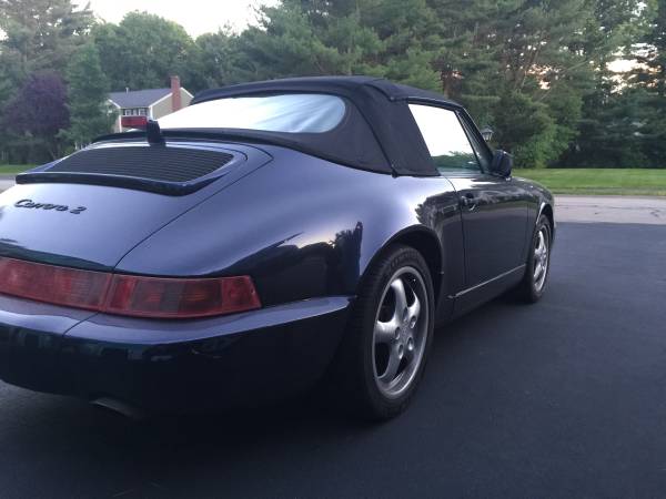 1991 Porsche 911 convertible - cars & trucks - by owner - vehicle... for sale in North Easton, MA – photo 3