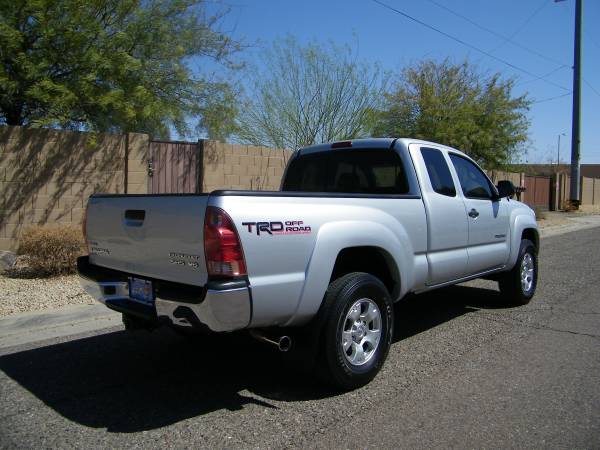 2005 Toyota Tacoma TRD, 4 Door Xcab, LOW MILES, V6, ONE OWNER for sale in Phoenix, AZ – photo 3