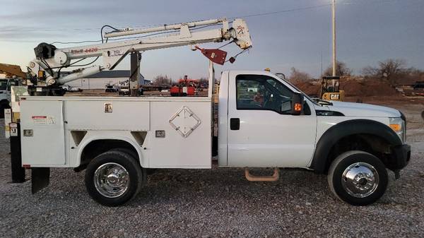 2011 Ford F-450 4wd 4000lb Crane 9ft Mechanics Service Bed 6 8L for sale in Oklahoma City, OK – photo 5
