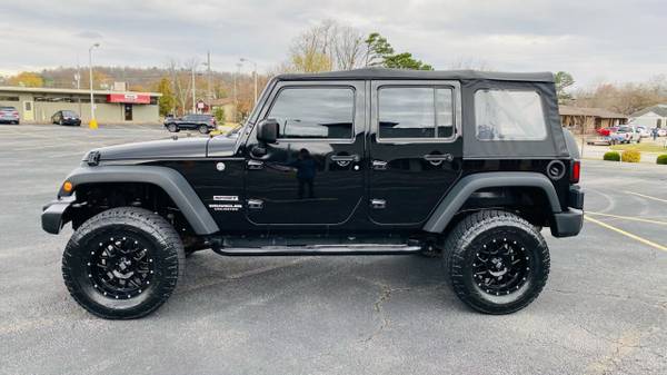 2016 Jeep Wrangler Unlimited Sport 4x4 4dr SUV suv Black - cars &... for sale in Fayetteville, AR – photo 4