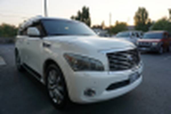 2012 Infiniti QX56 White Loaded Clean - cars & trucks - by dealer -... for sale in Walnut Creek, CA – photo 7