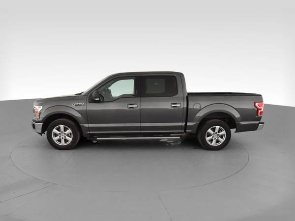 2018 Ford F150 SuperCrew Cab XLT Pickup 4D 6 1/2 ft pickup Gray - -... for sale in Lawrence, KS – photo 5