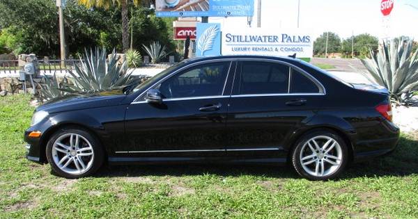 2013 Mercedes C250 Black on Black Navigation Mint - cars & for sale in Palm Harbor, FL – photo 2