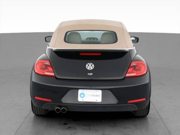 2013 VW Volkswagen Beetle TDI Convertible 2D Convertible Black - -... for sale in Hartford, CT – photo 9