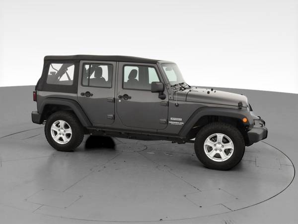 2017 Jeep Wrangler Unlimited Sport SUV 4D suv Black - FINANCE ONLINE... for sale in Boone, NC – photo 14