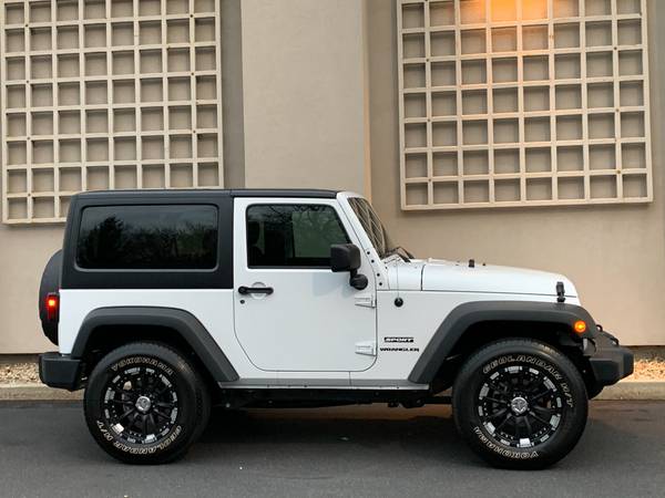 2017 JEEP WRANGLER SPORT JK 4X4, 1 OWNER! 2 SETS OF WHEELS! ONLY... for sale in Saugus, MA – photo 3