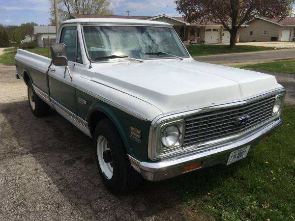 1971 Chevy C20 Cheyenne Super for sale in Bloomington, IL – photo 8