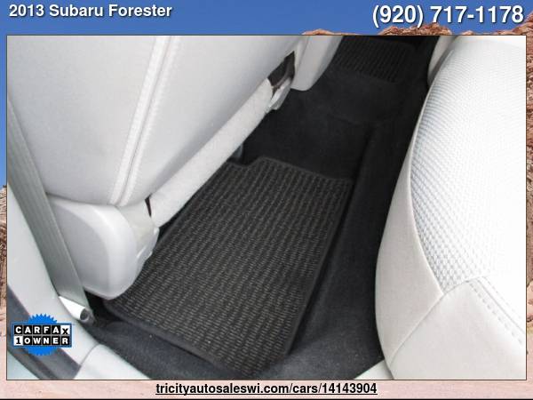 2013 SUBARU FORESTER 2 5X PREMIUM AWD 4DR WAGON 4A Family owned for sale in MENASHA, WI – photo 19