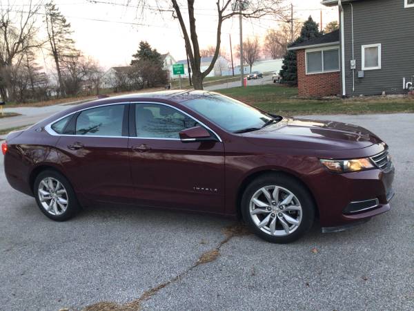 Maroon 2017 Chevy Impala LT (29,000 Miles) - cars & trucks - by... for sale in Dallas Center, IA – photo 6