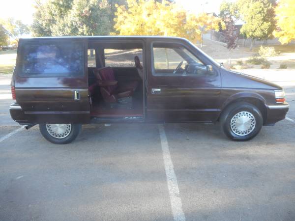 1991 Plymouth Voyager Mini van, FWD, auto, 6cyl. only 73k orig. miles! for sale in Sparks, NV – photo 3