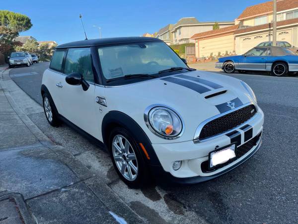 2013 Mini Cooper S Hardtop low miles 62k White - cars & trucks - by... for sale in South San Francisco, CA – photo 3