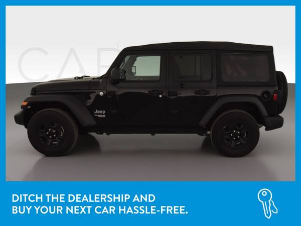 2018 Jeep Wrangler Unlimited All New Sport SUV 4D suv Black for sale in Easton, PA – photo 4